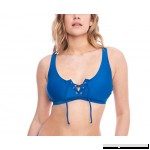 ALYNED TOGETHER Women's Lace up Cami Bikini Top The Emily Sustainable Eco-Friendly Swimsuit Sport Blue B07CQ4GZ6Y